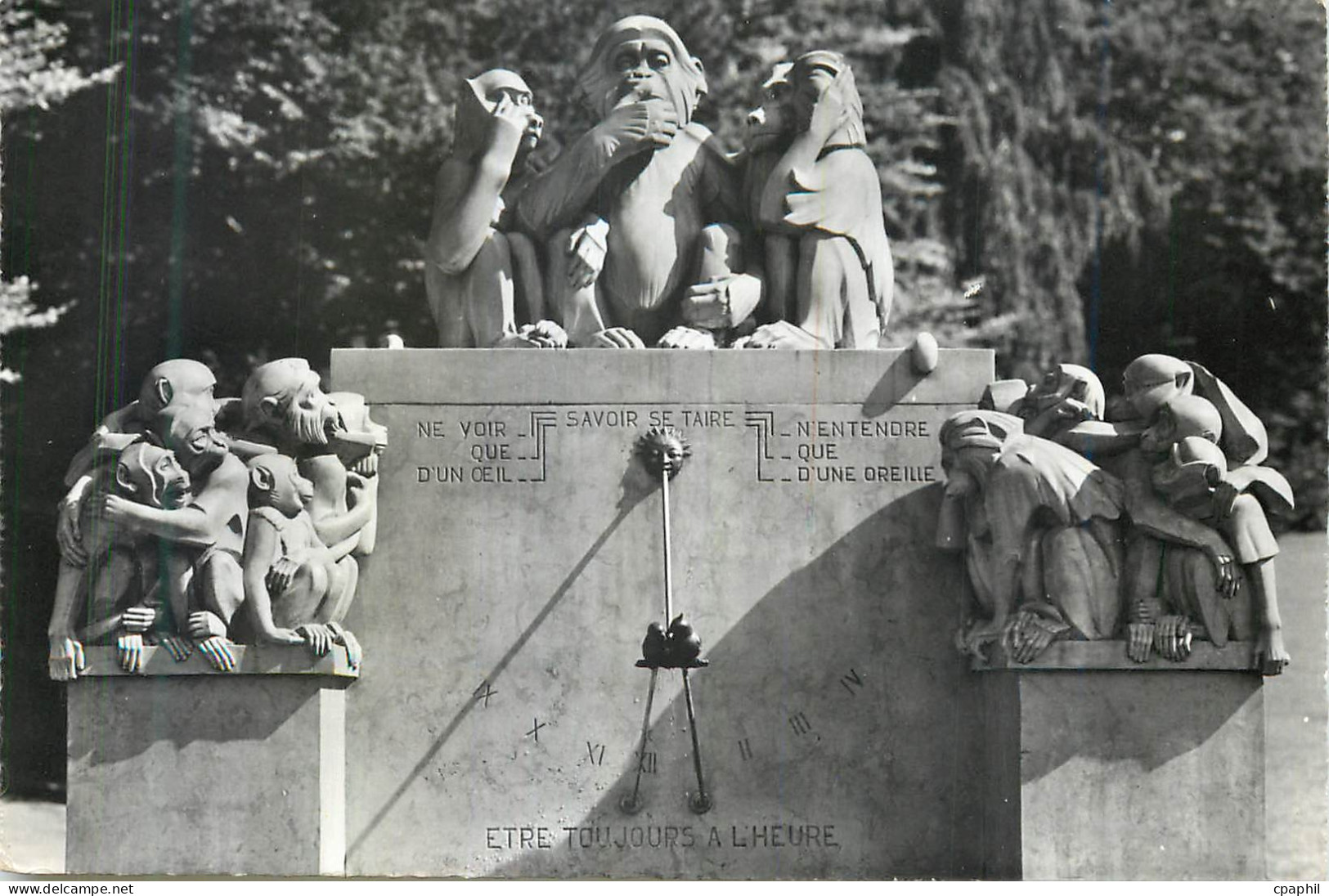 CPM Ouchy Lausanne La Fontaine aux Signes