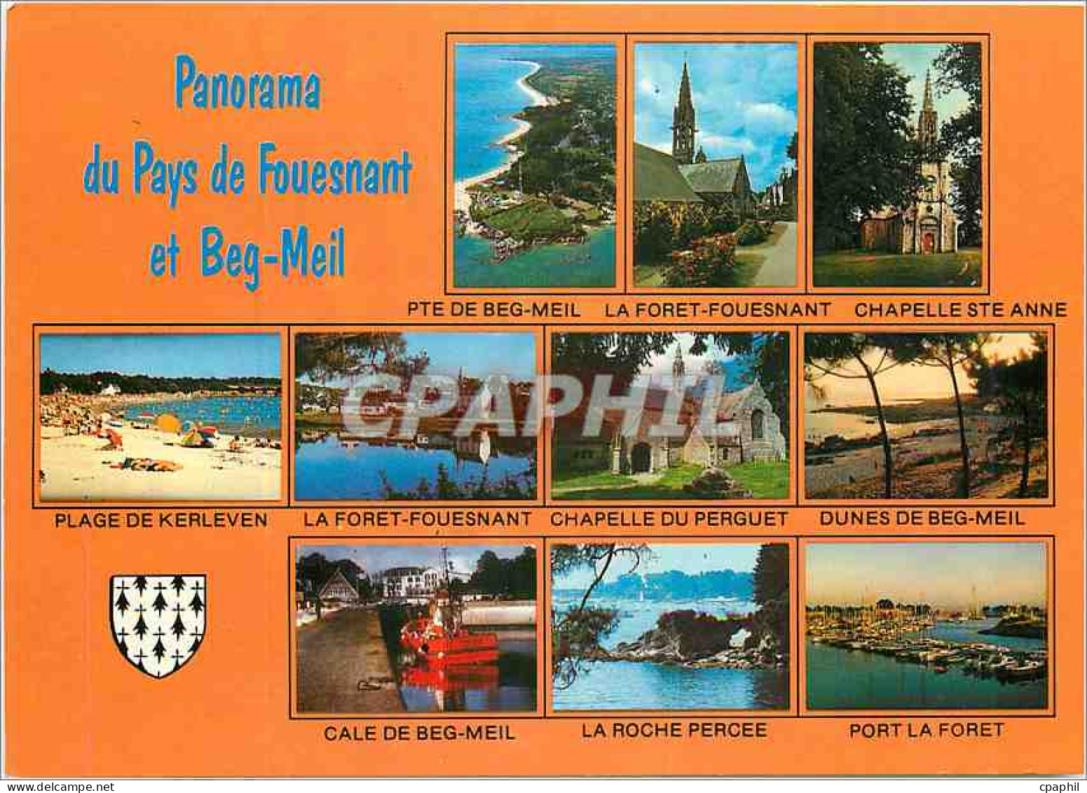 CPM Panorama du Pays de Fouesnant et Beg Meil