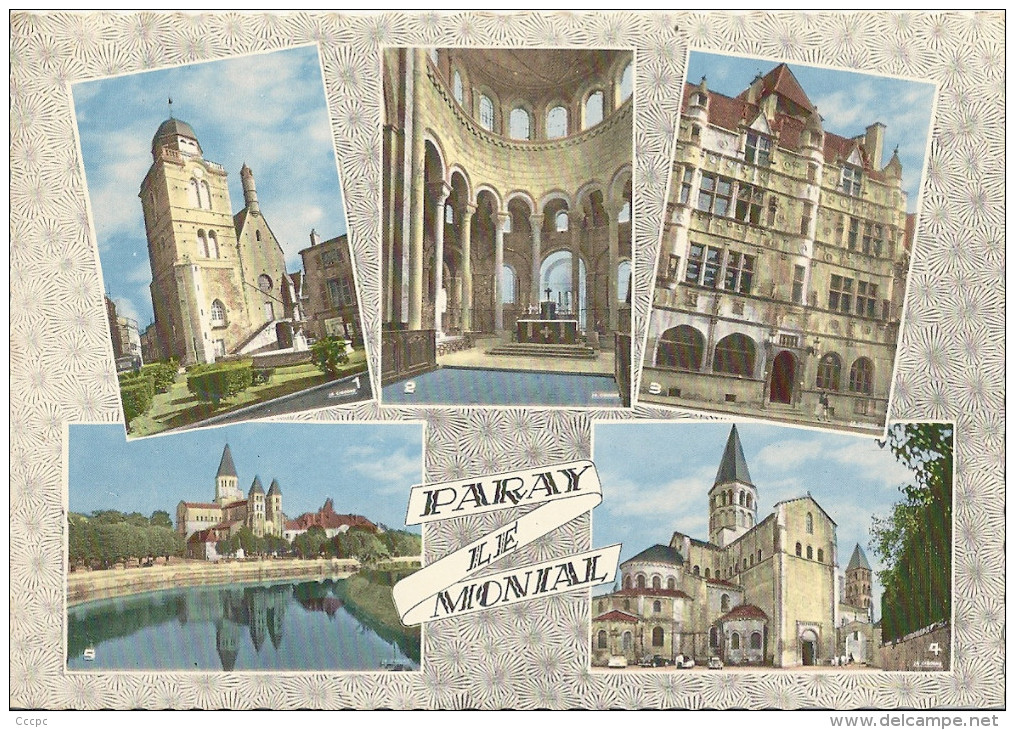 CPM Paray-Le-Monial - vues multiples