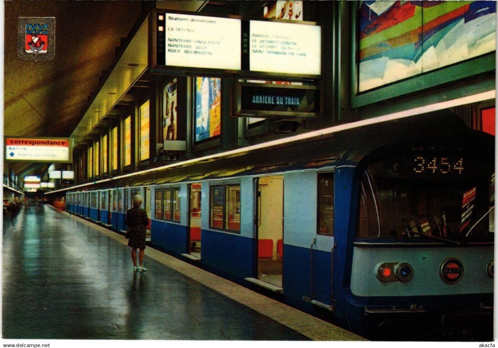 CPM PARIS 1e - Métro (83937)
