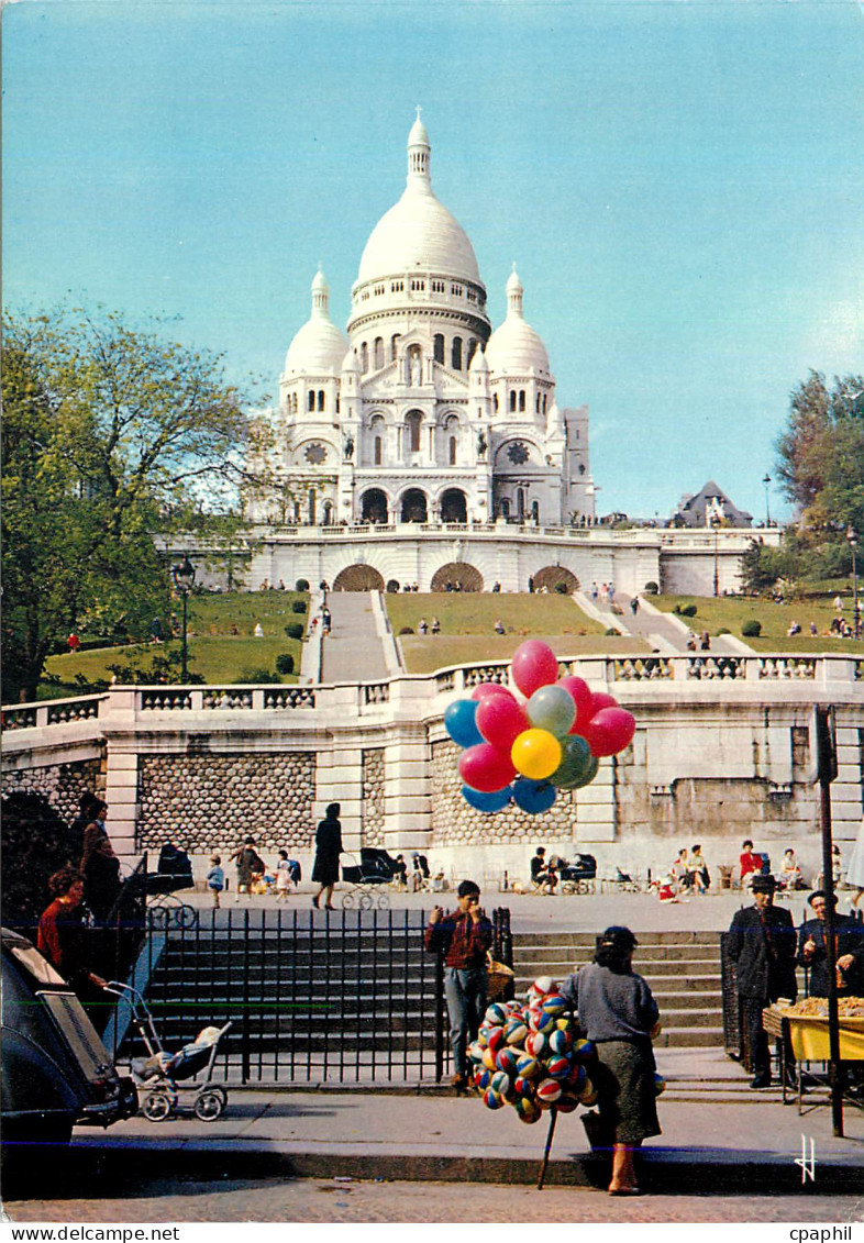 CPM Paris Basilique du Sacre Coeur