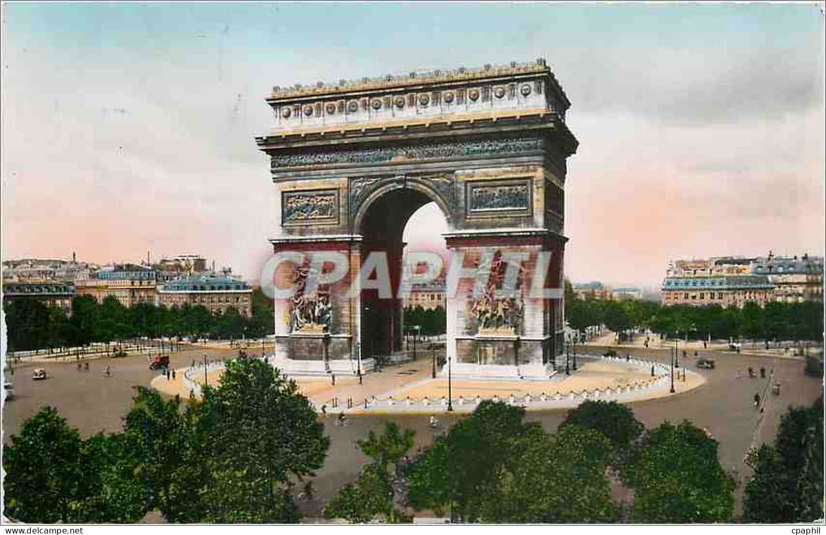 CPM PARIS - L"Arc de Triomphe