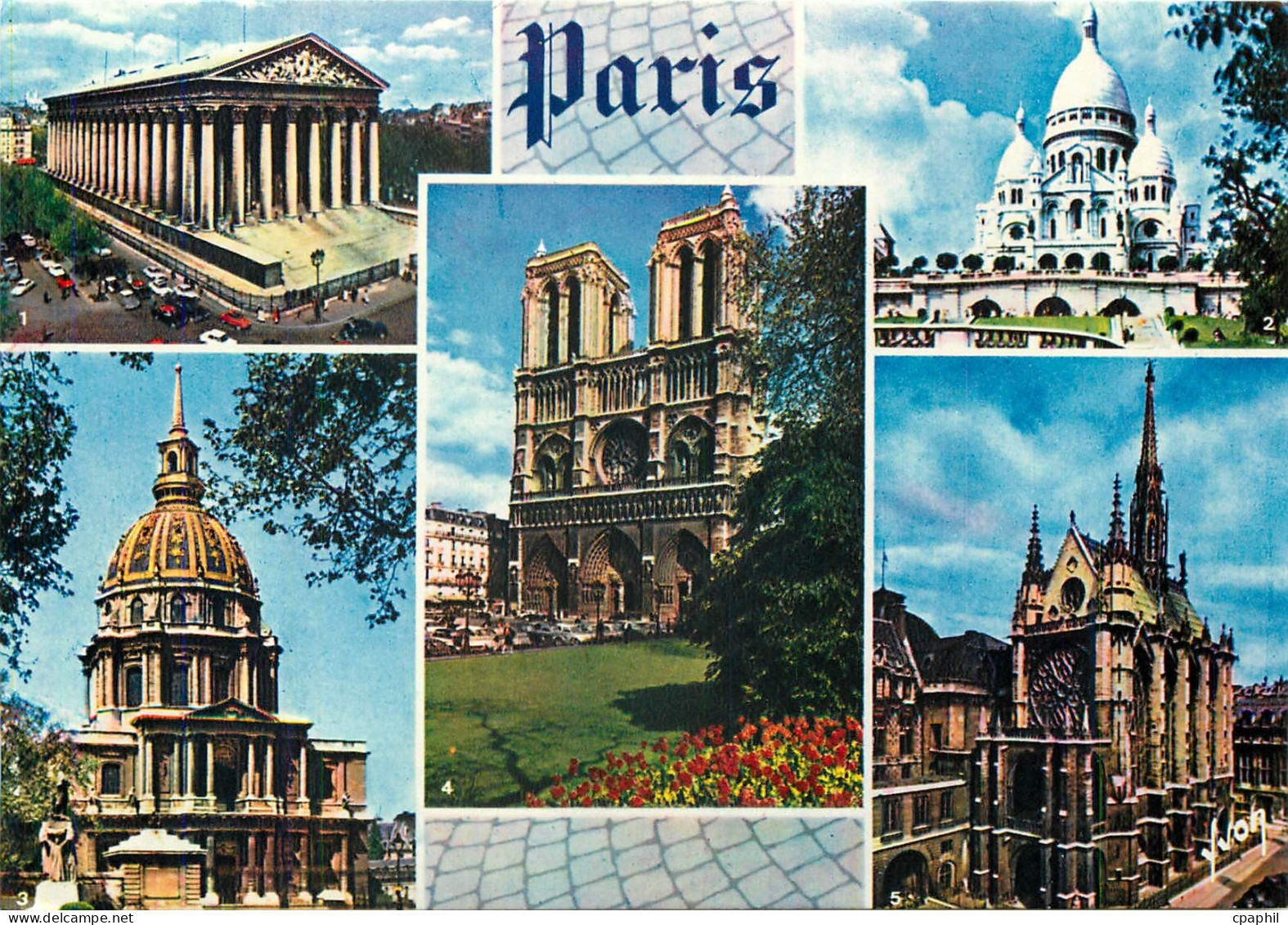 CPM Paris La Madeleine