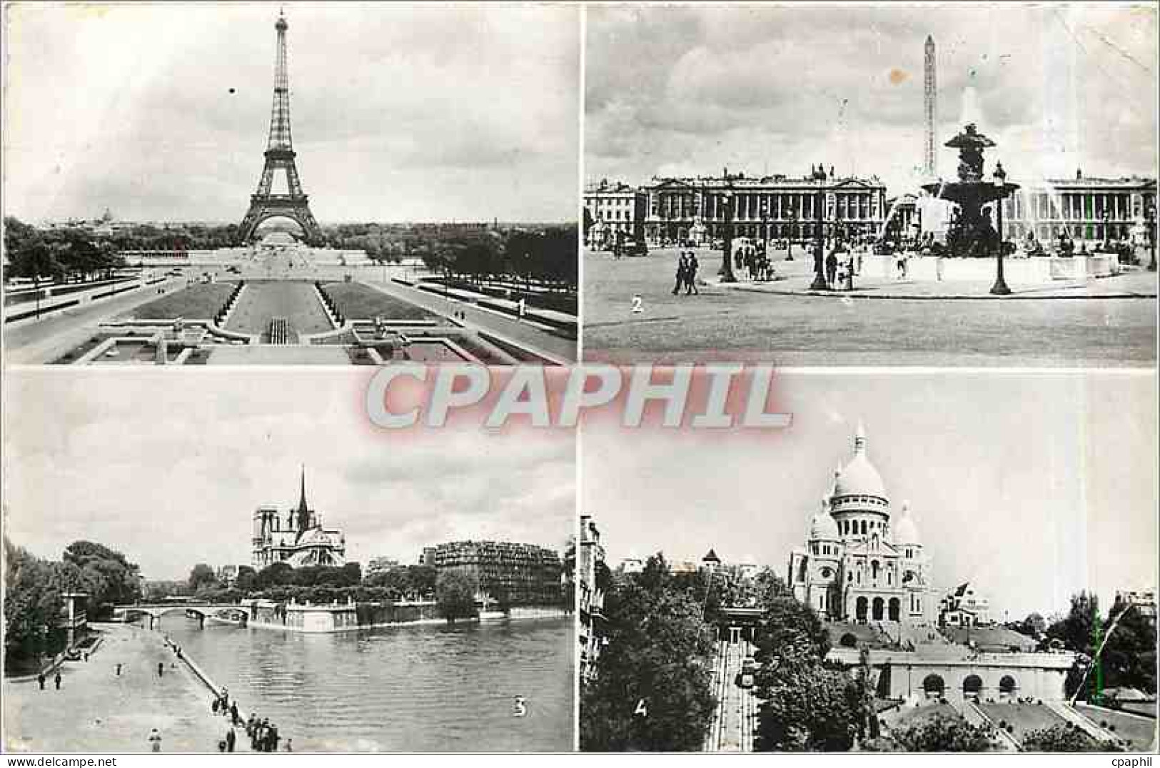 CPM Paris La Tour Eiffel