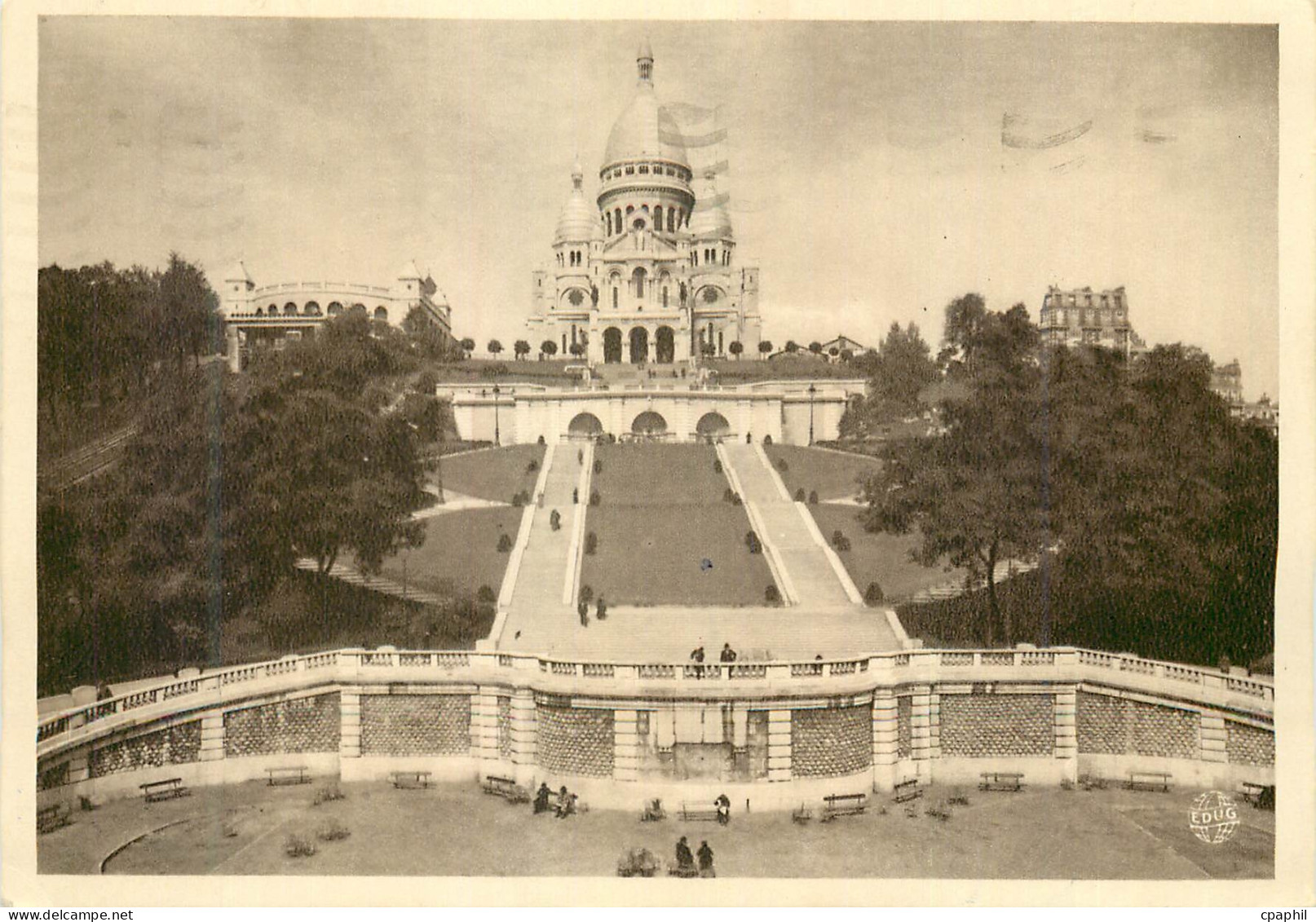 CPM Paris le sacre coeur