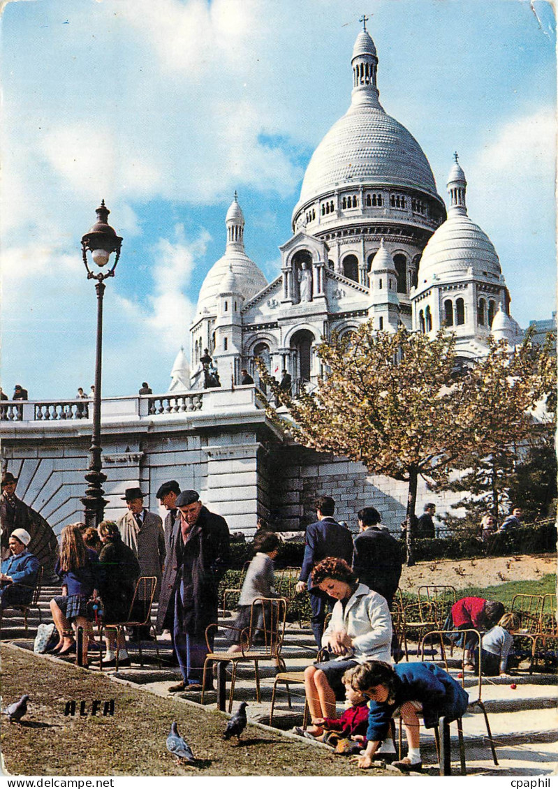 CPM Paris Le Sacre Coeur