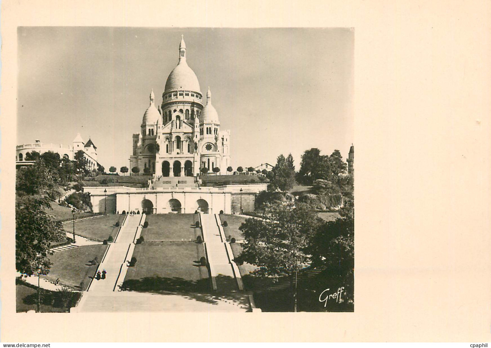 CPM Paris le sacre coeur
