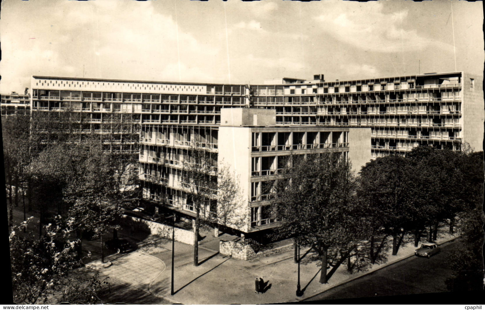 CPM Paris Palais de l'UNESCO Avenue de Saxe