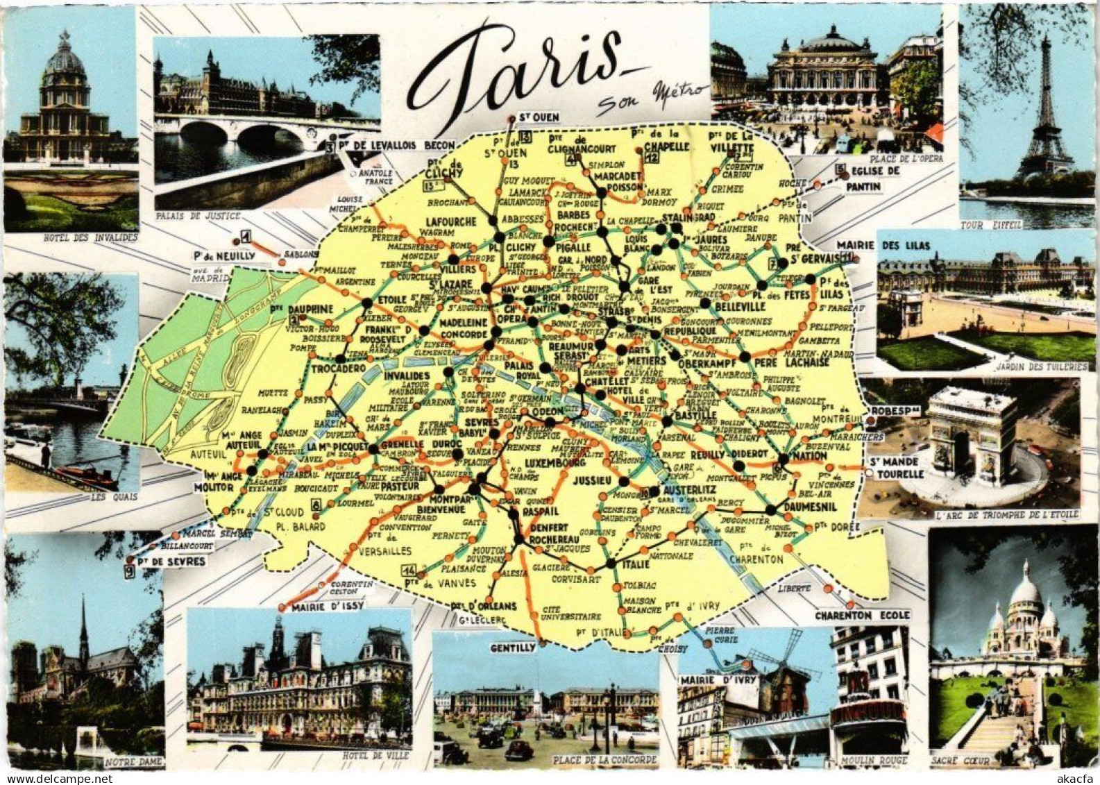 CPM Paris - Paris son Metro (83084)