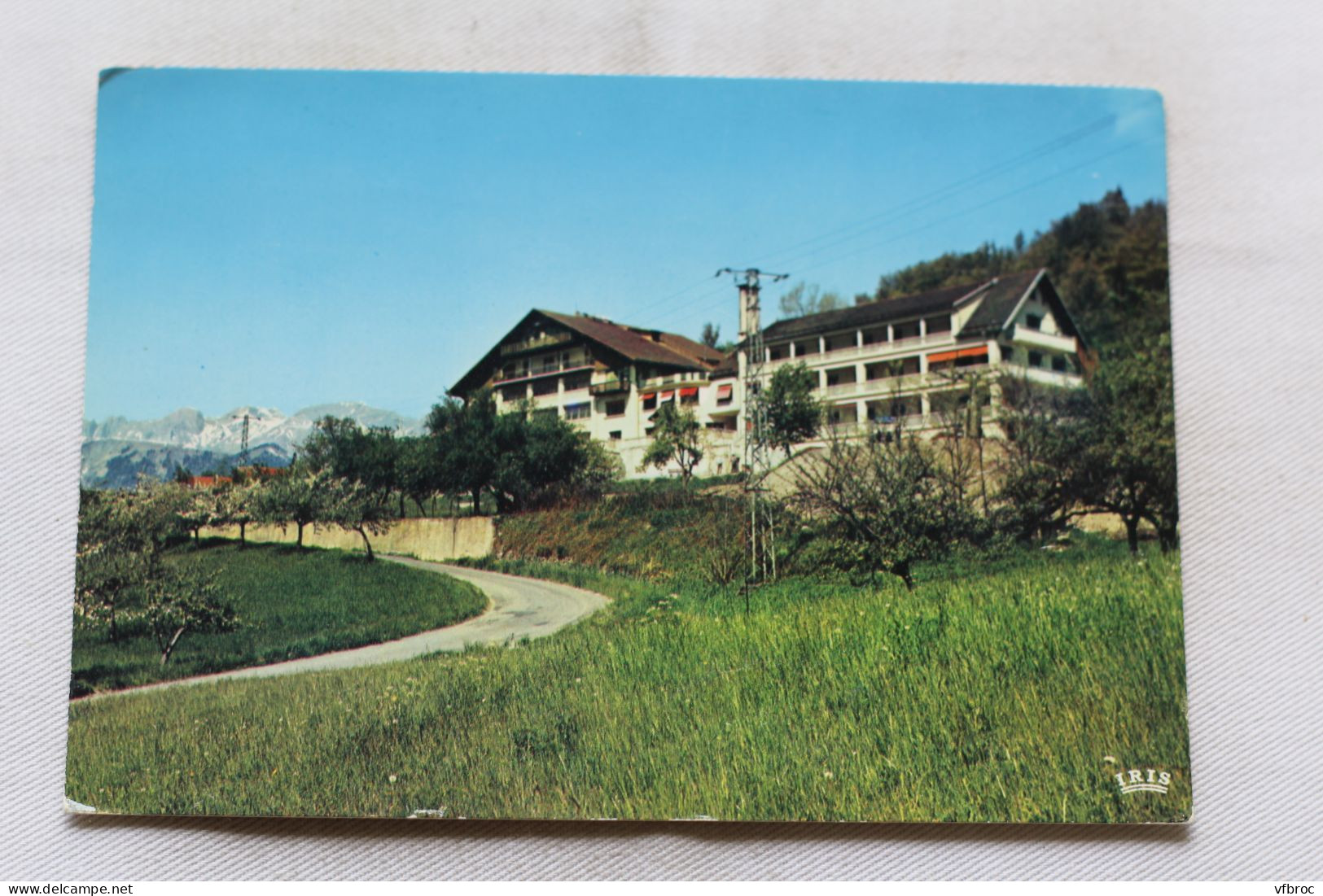 Cpm, Passy, la Ravoire, maison familiale de vacances SNCF, Haute Savoie 74