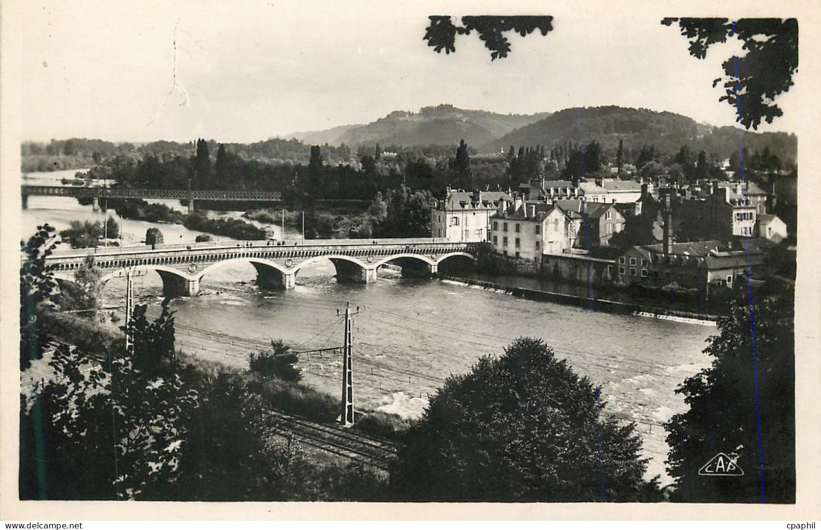 CPM Pau Vue vers Jurancon