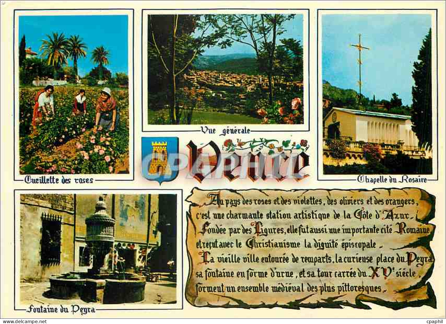 CPM Paysage de France Vence A M
