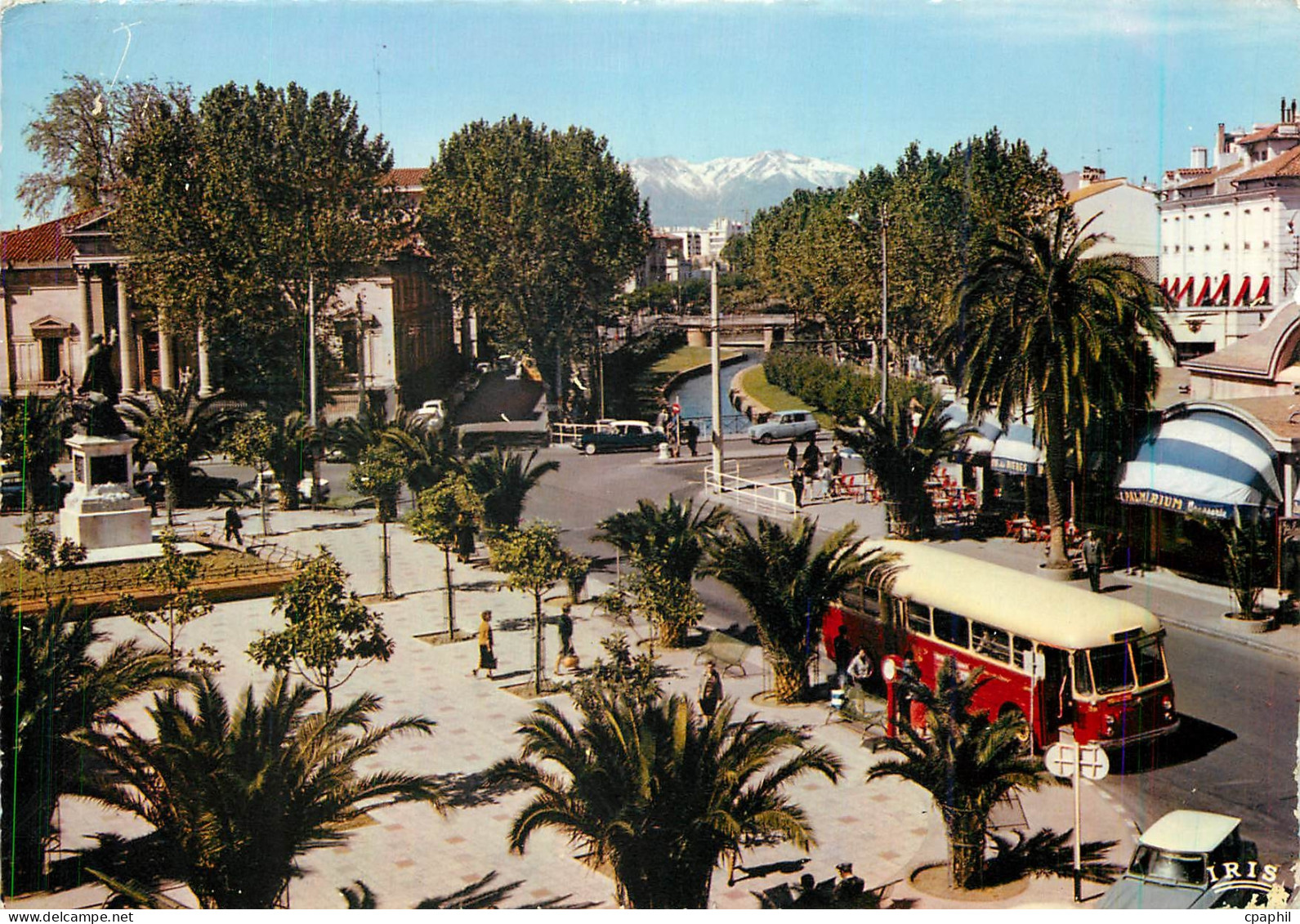CPM Perpignan PO Place Arago