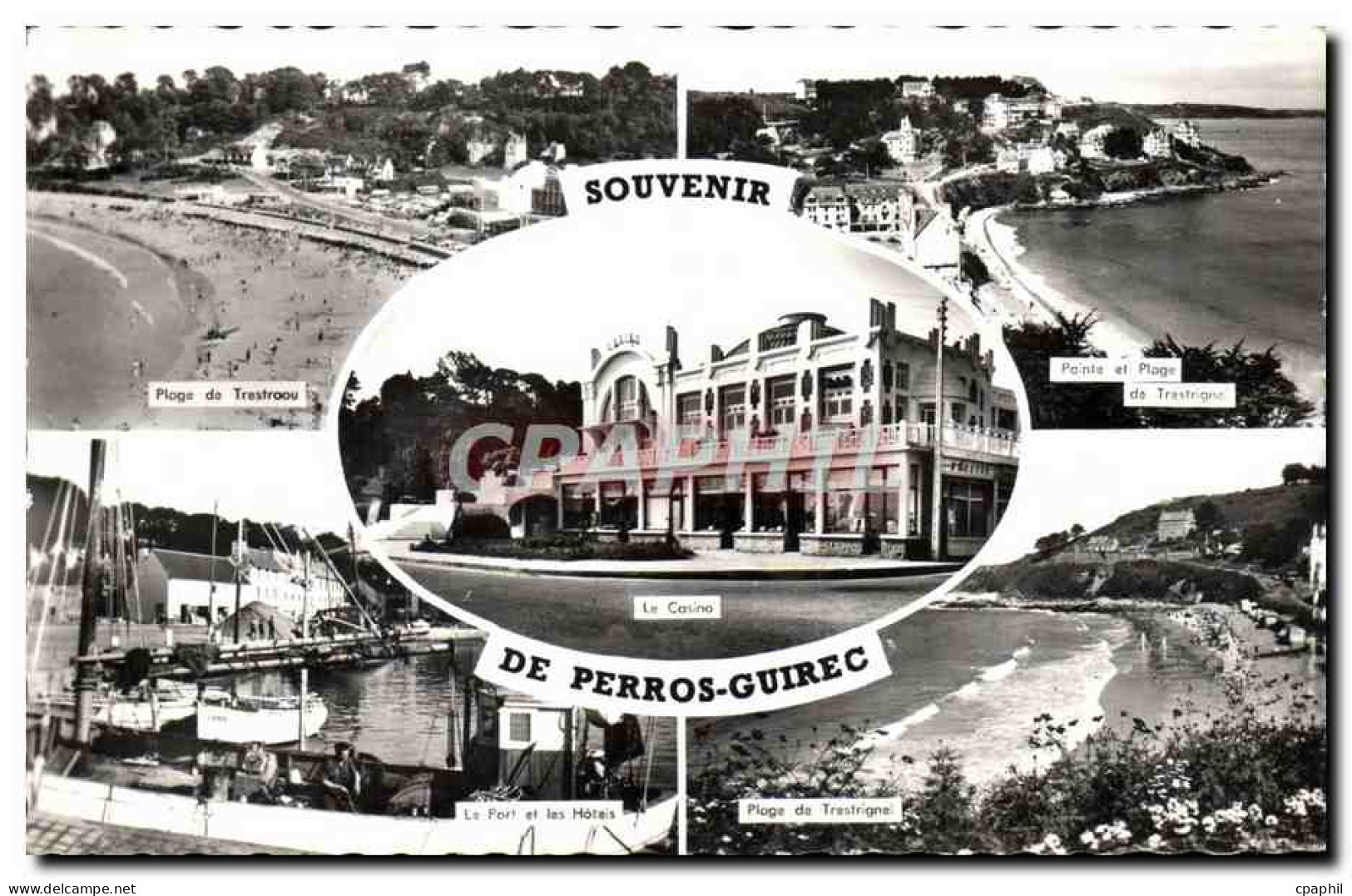 CPM Perros Guirec Plage de trestrignel Trestraou