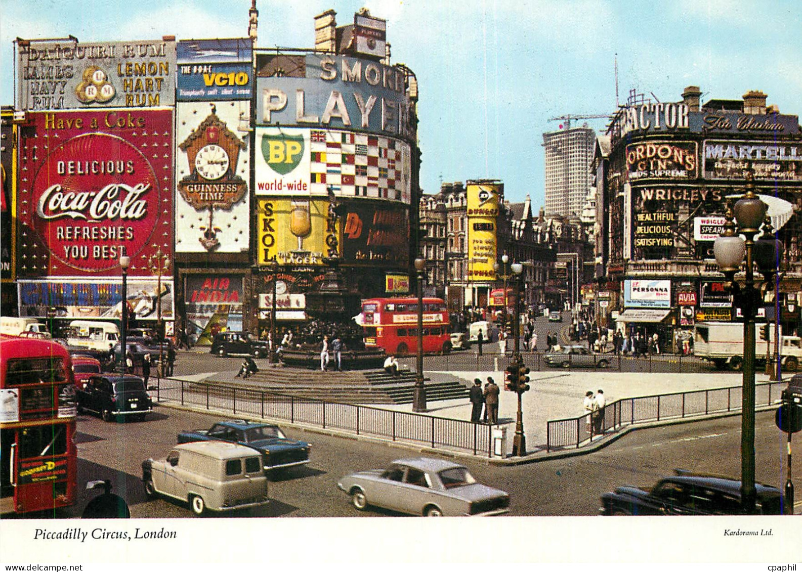 CPM Piccadilly Circus London Coca Cola BP