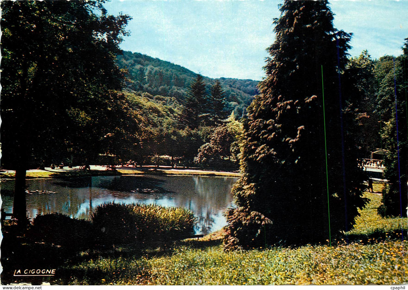 CPM Plombieres les Bains Le Parc
