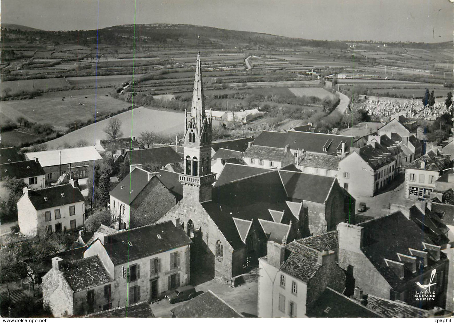 CPM Plomodiern (Finistere) L'Eglise