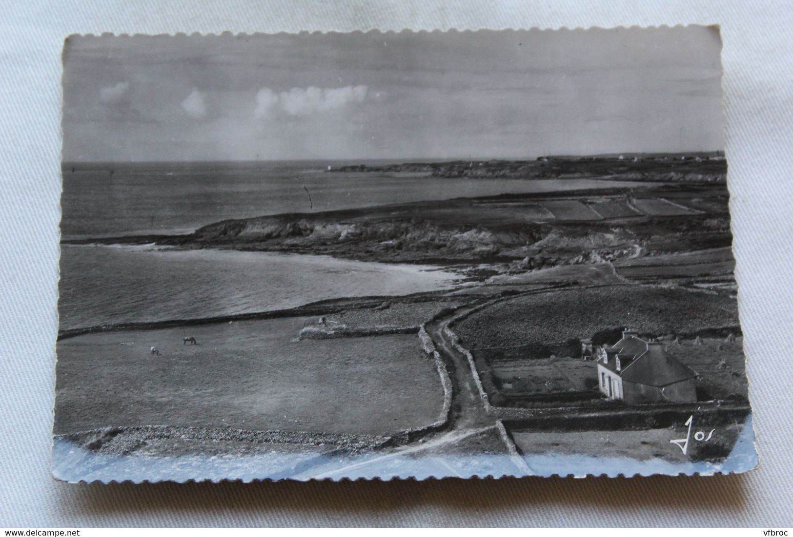 Cpm, pointe saint Mathieu, le chenal du Four et Porz Liogan, Finistère 29