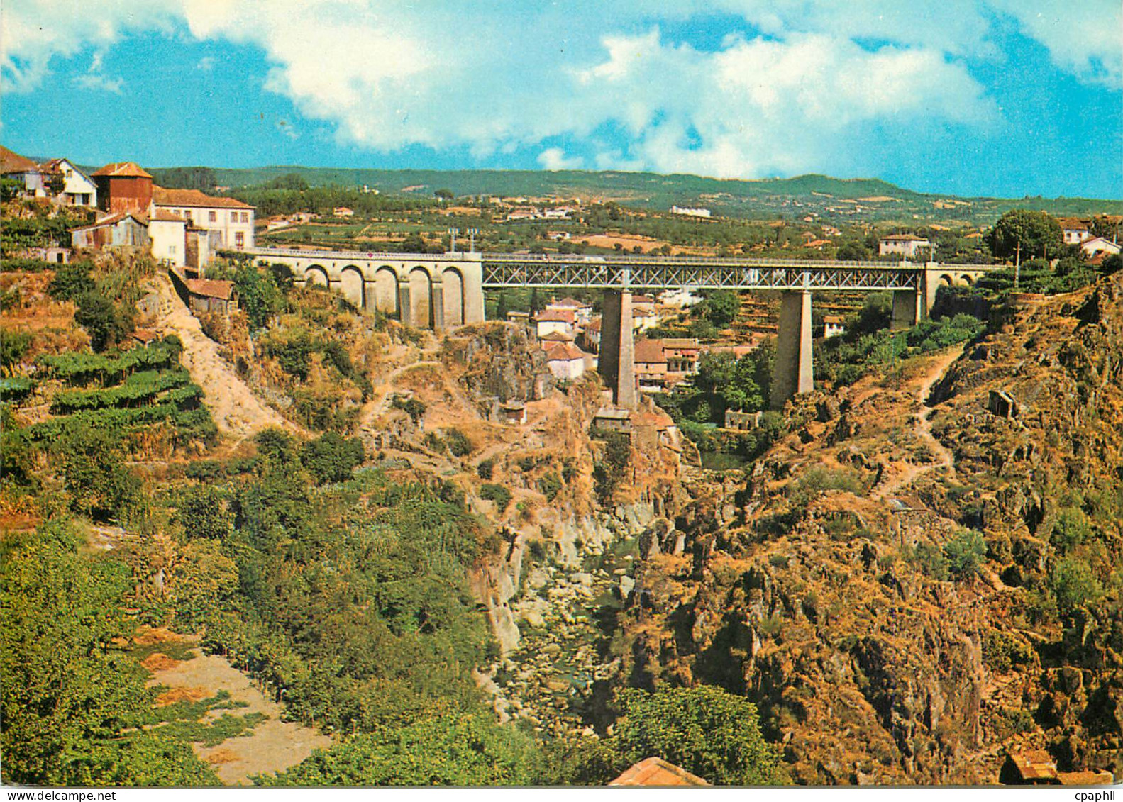 CPM Pont autoroute sur le Corgo Vila Real