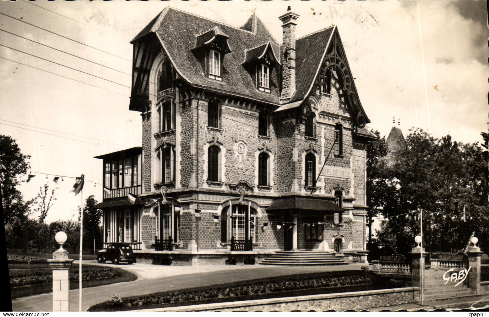 CPM Pornichet L Hotel de Ville