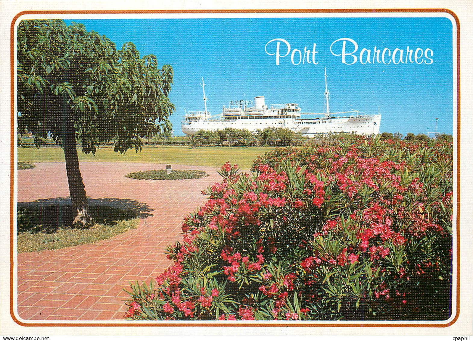 CPM Port Barcares Le Lydia Bateau