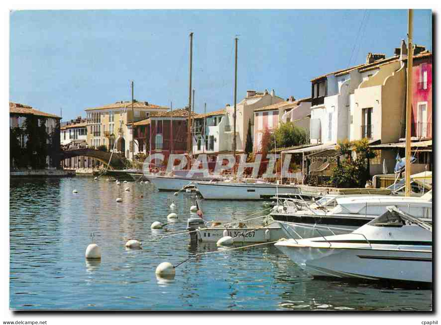 CPM Port Grimaud Var Le Canal du Nord