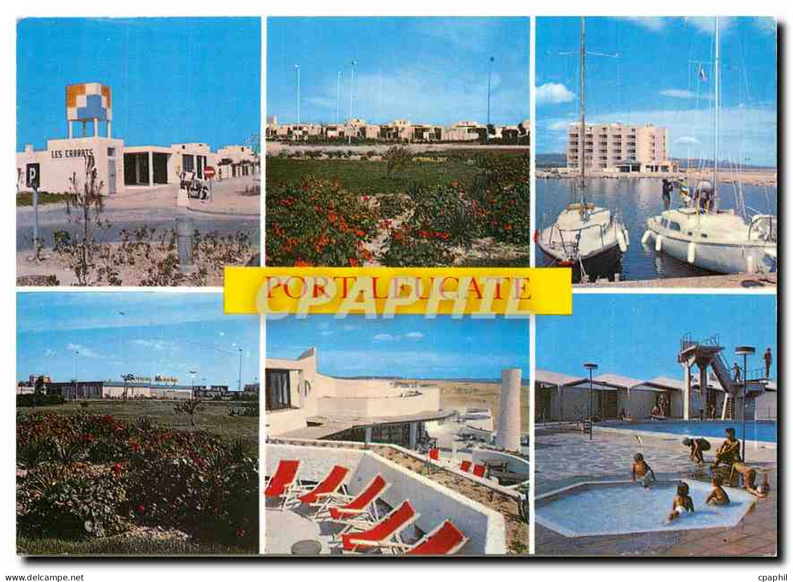 CPM Port Leucate Les Carrats le Port Le Kyklos La Piscine