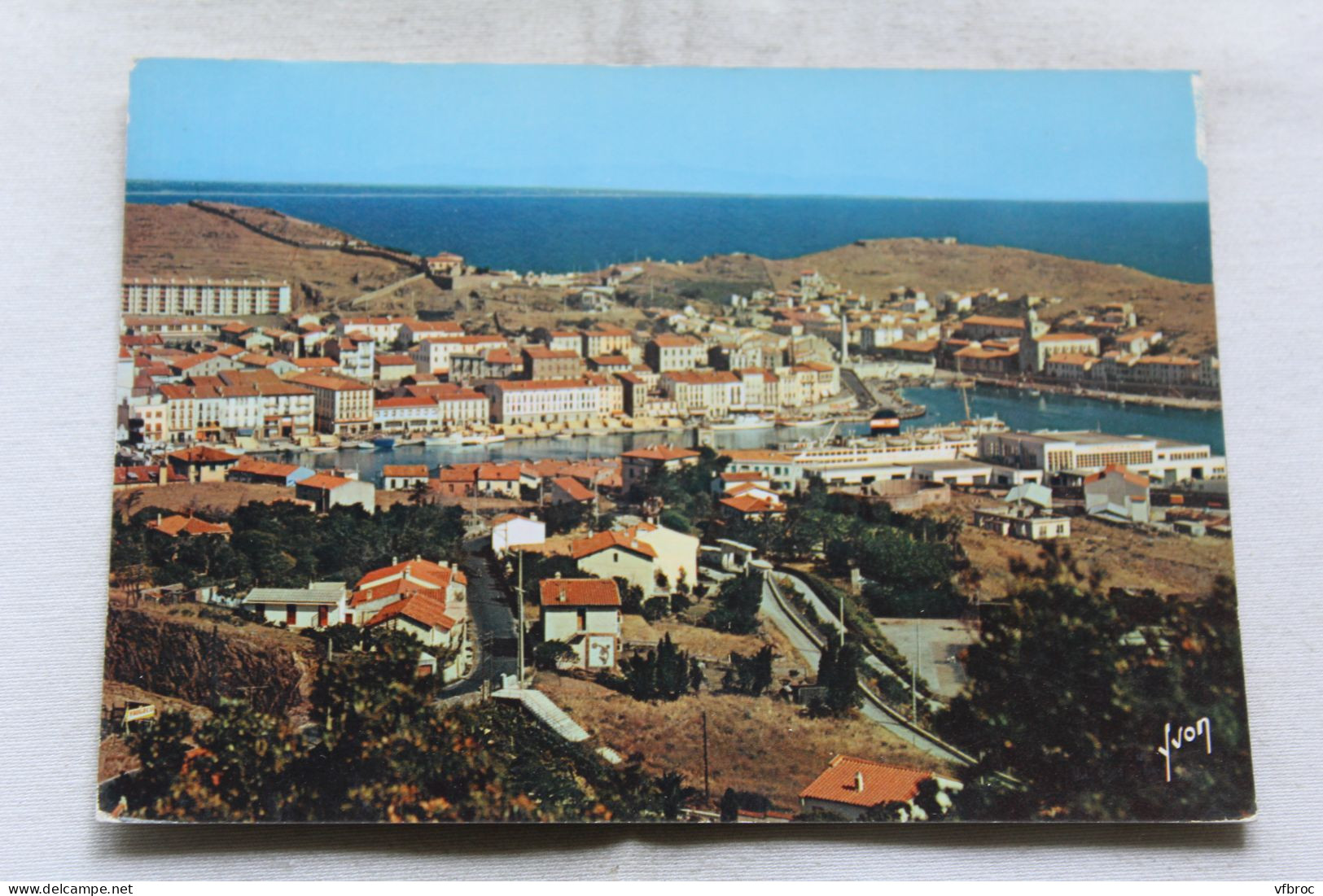 Cpm, Port Vendres, vue générale, Pyrénées orientales 66