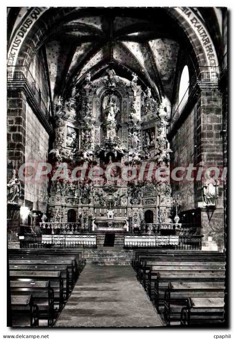 CPM Prades Le Retable Interieur De I'Eglise Saint Pierre