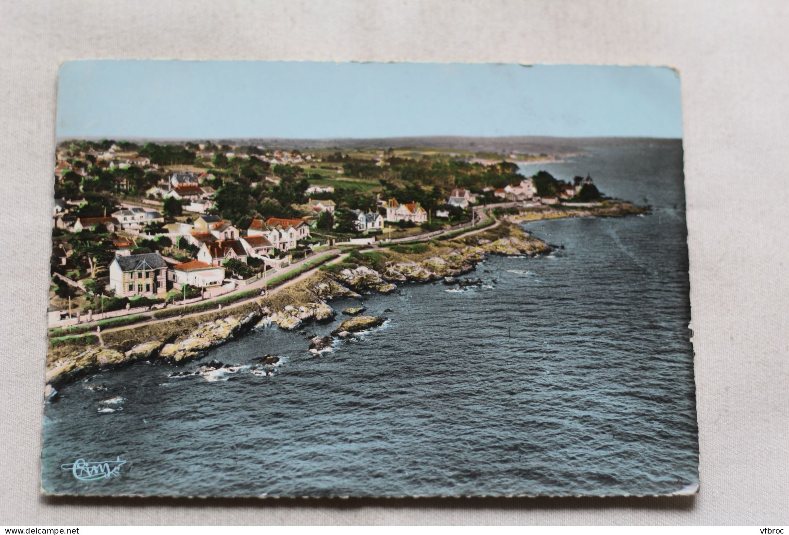 Cpm, Préfailles, la côte vers Margareth, Loire Atlantique 44