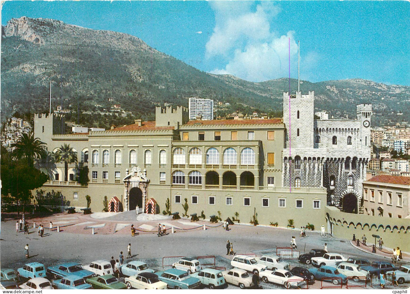 CPM Principaite de Monaco La Place du Palais et le Palais Princier