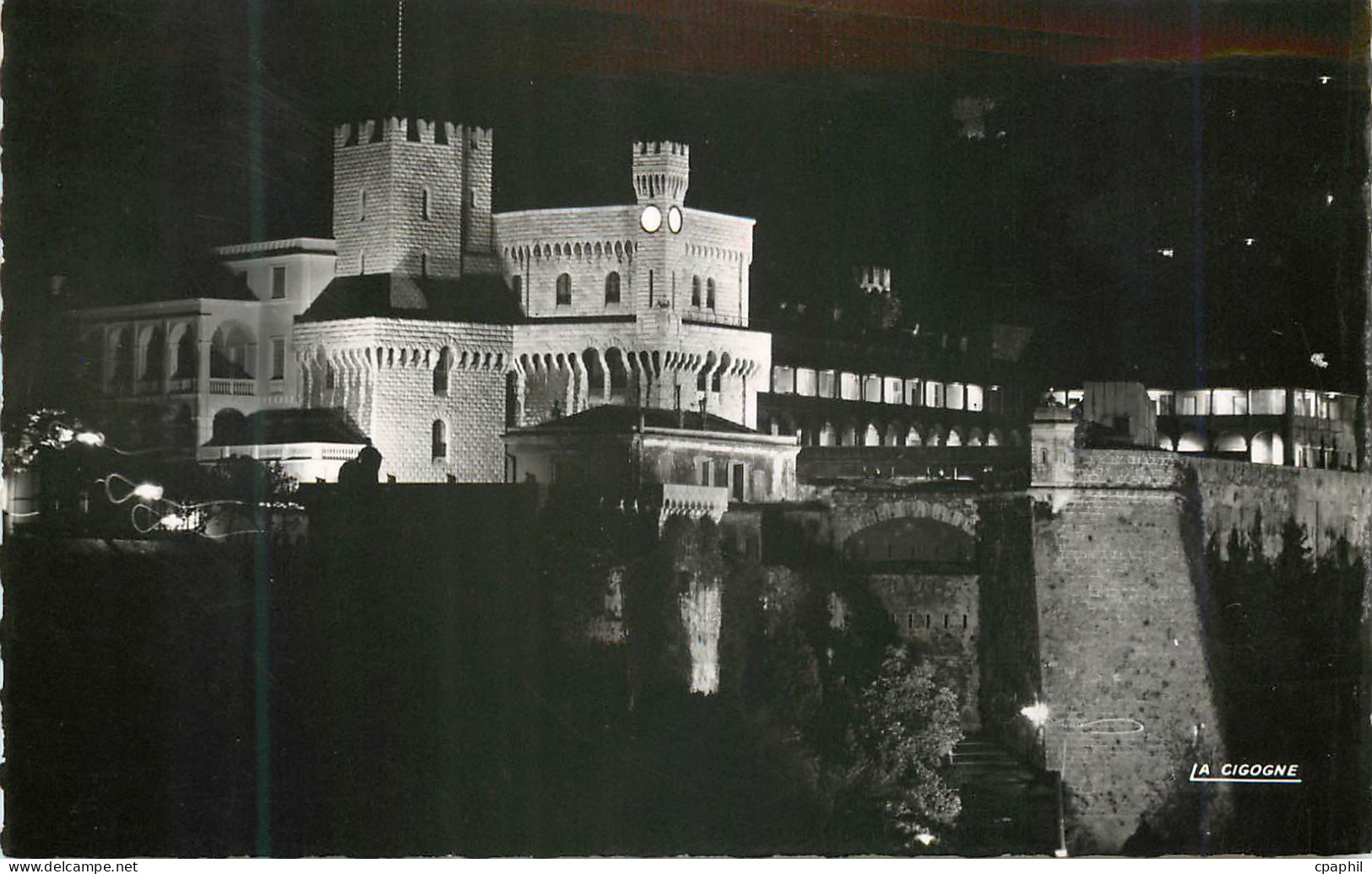 CPM Principaute de Monaco Le palais princier illumine