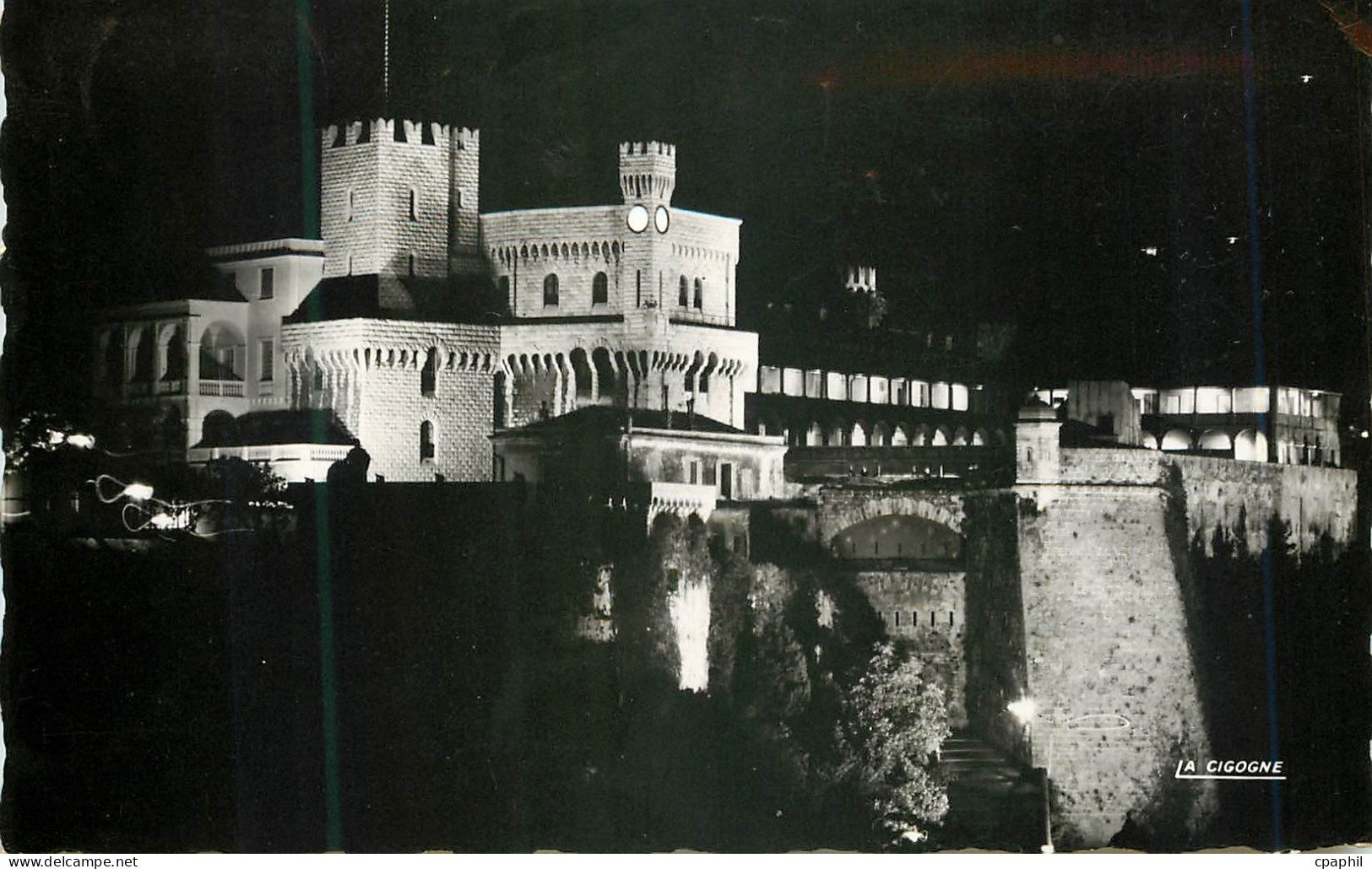 CPM Principaute de Monaco Le palais Princier illumine