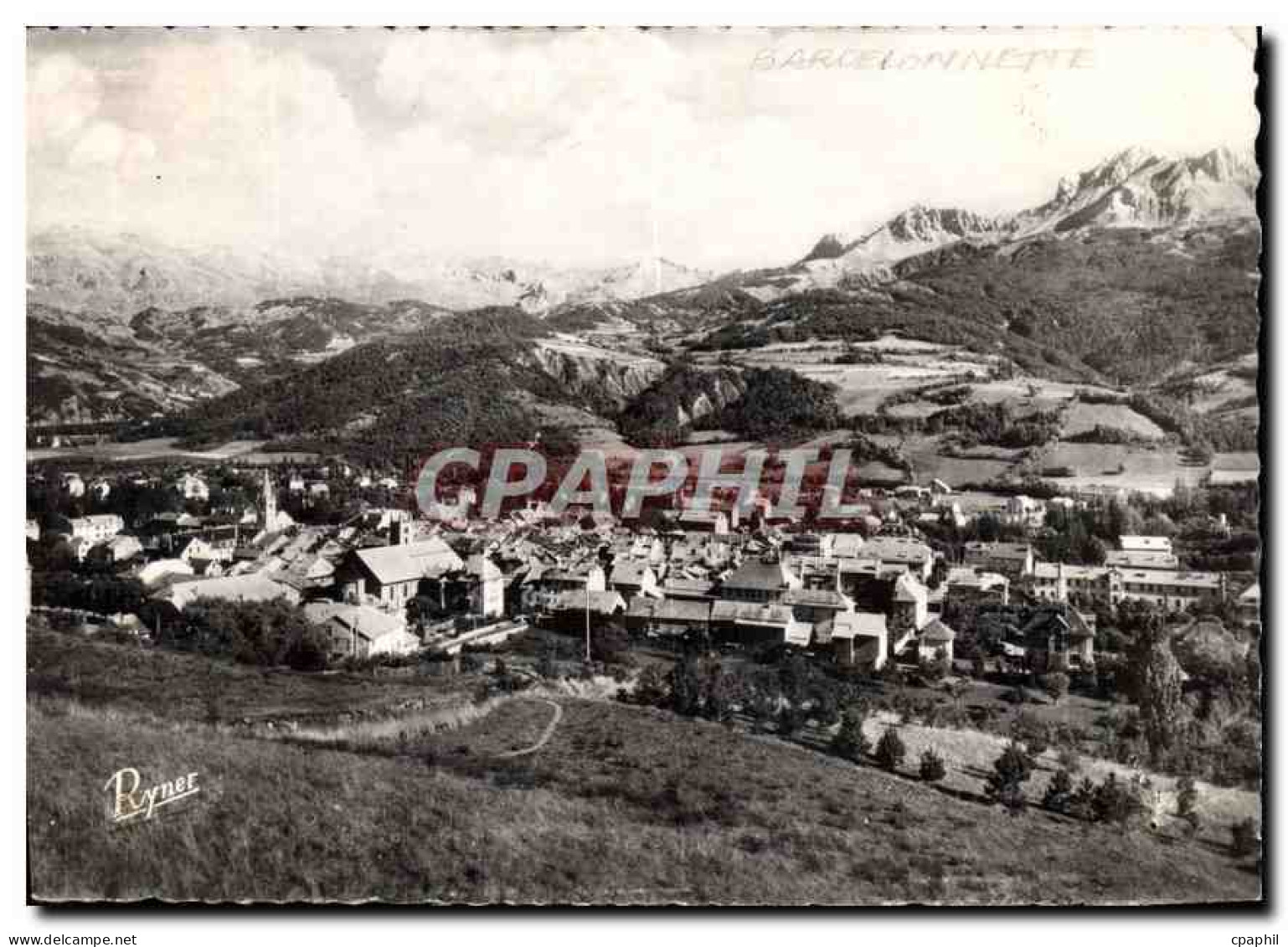 CPM Provence Barcelonnette B A vue generale