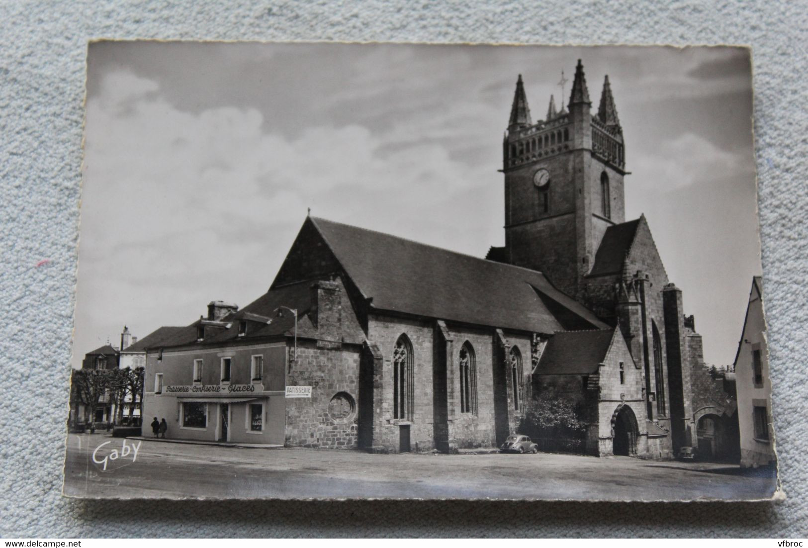 Cpm, Quimperlé, église Notre Dame, Finistère 29