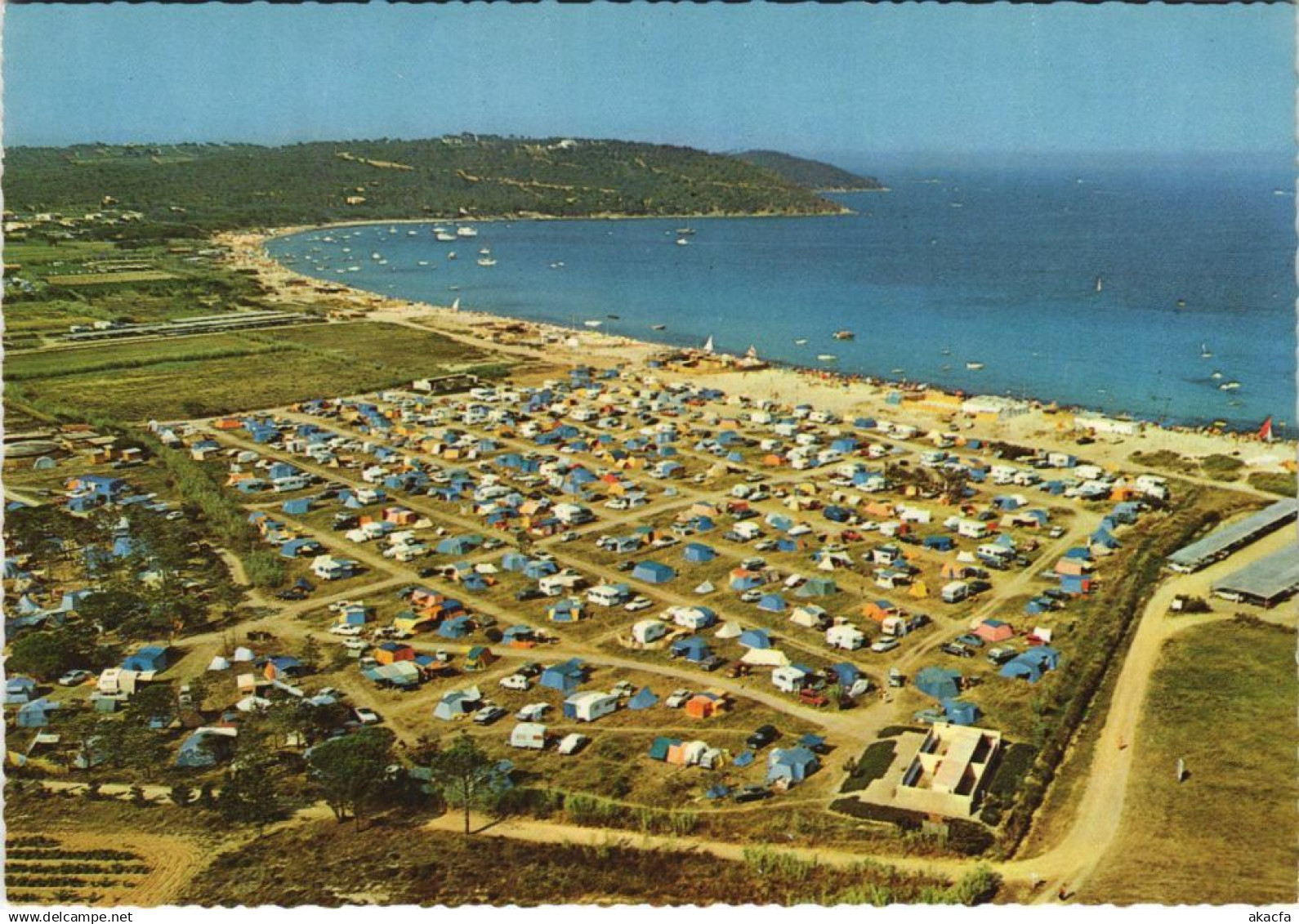 CPM RAMATUELLE Club des Helionautes - Plage de Pampelonne (1114431)