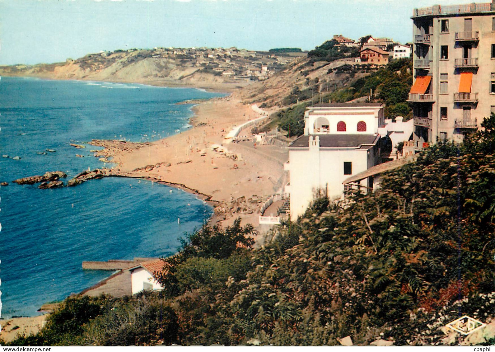 CPM Reflets de la Cote Basque Guethary Les deux Palges Guethary Bidart