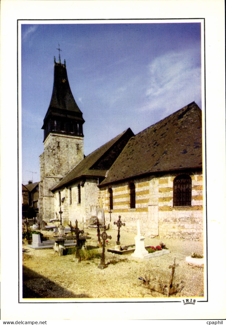 CPM Reflets de la Normandie Environs de Auffay la chapelle de Saint Denis