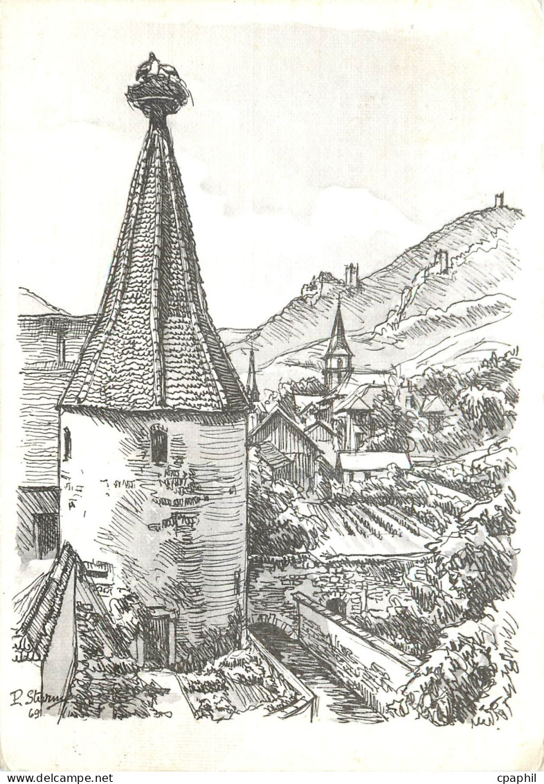 CPM Ribeauville Tour des Cigognes
