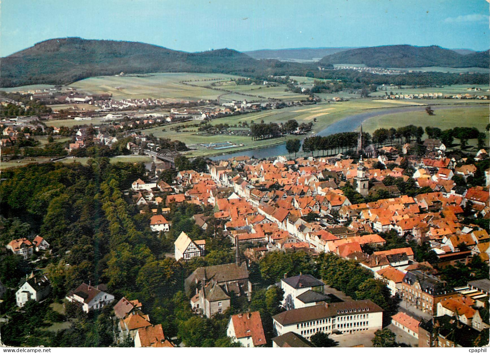 CPM Rinteln Weser Luftbild