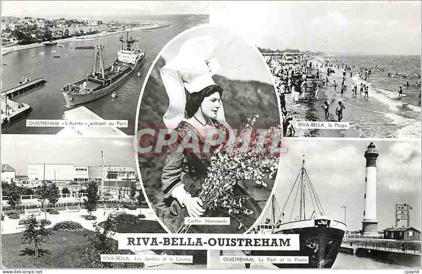 CPM Riva Bella Ouistreham Bateau Phare