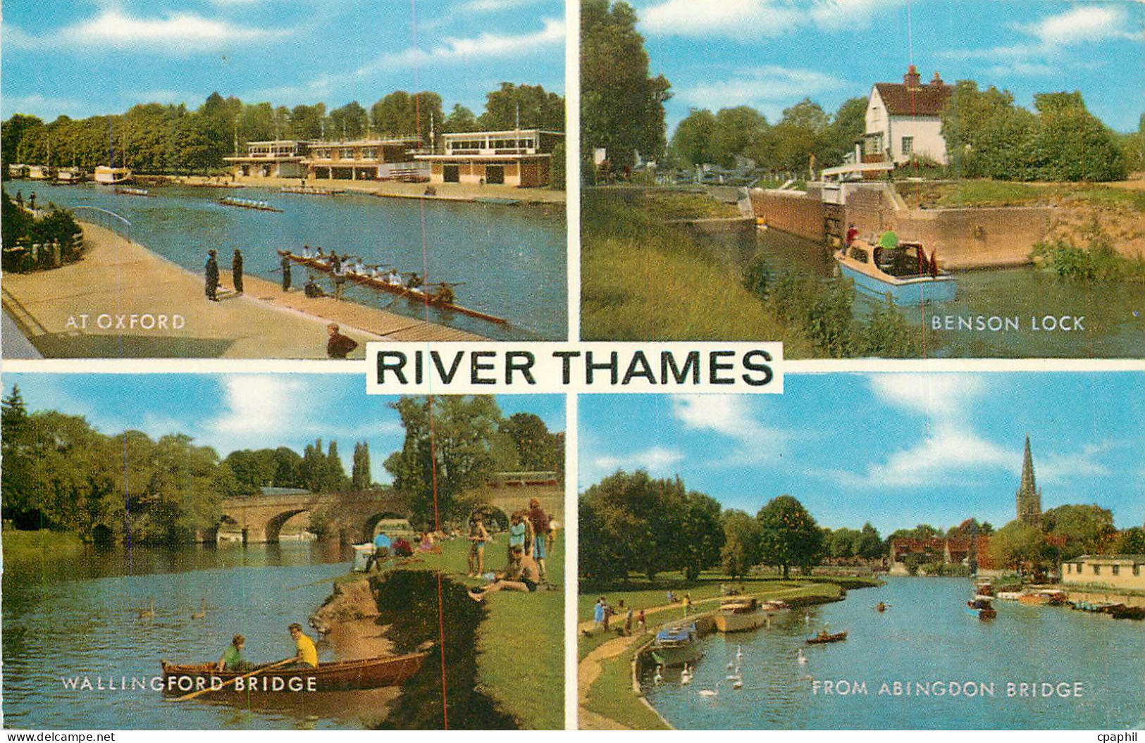 CPM River Thames Oxford Benson lock Wallingford Bridge Abingdon Bridge