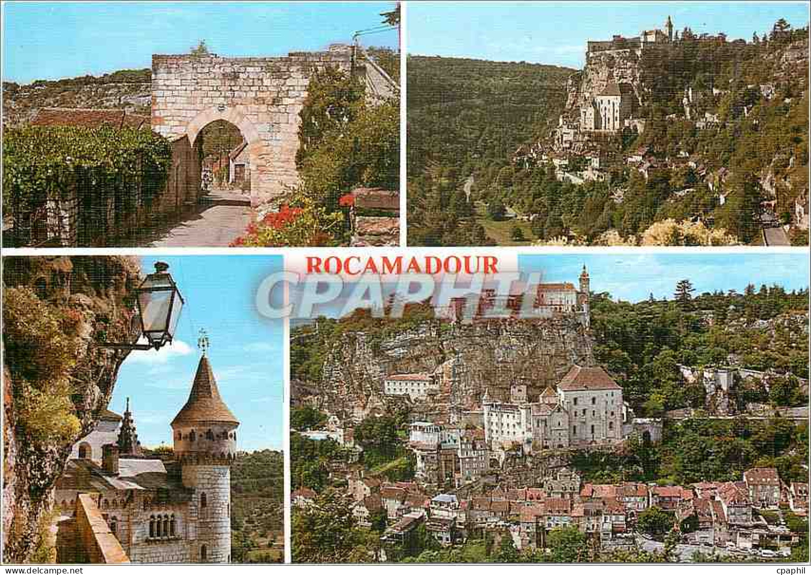 CPM Rocamadour Cite Medievale