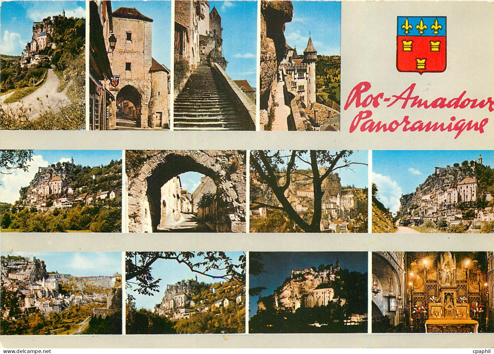CPM Rocamadour Panoramique