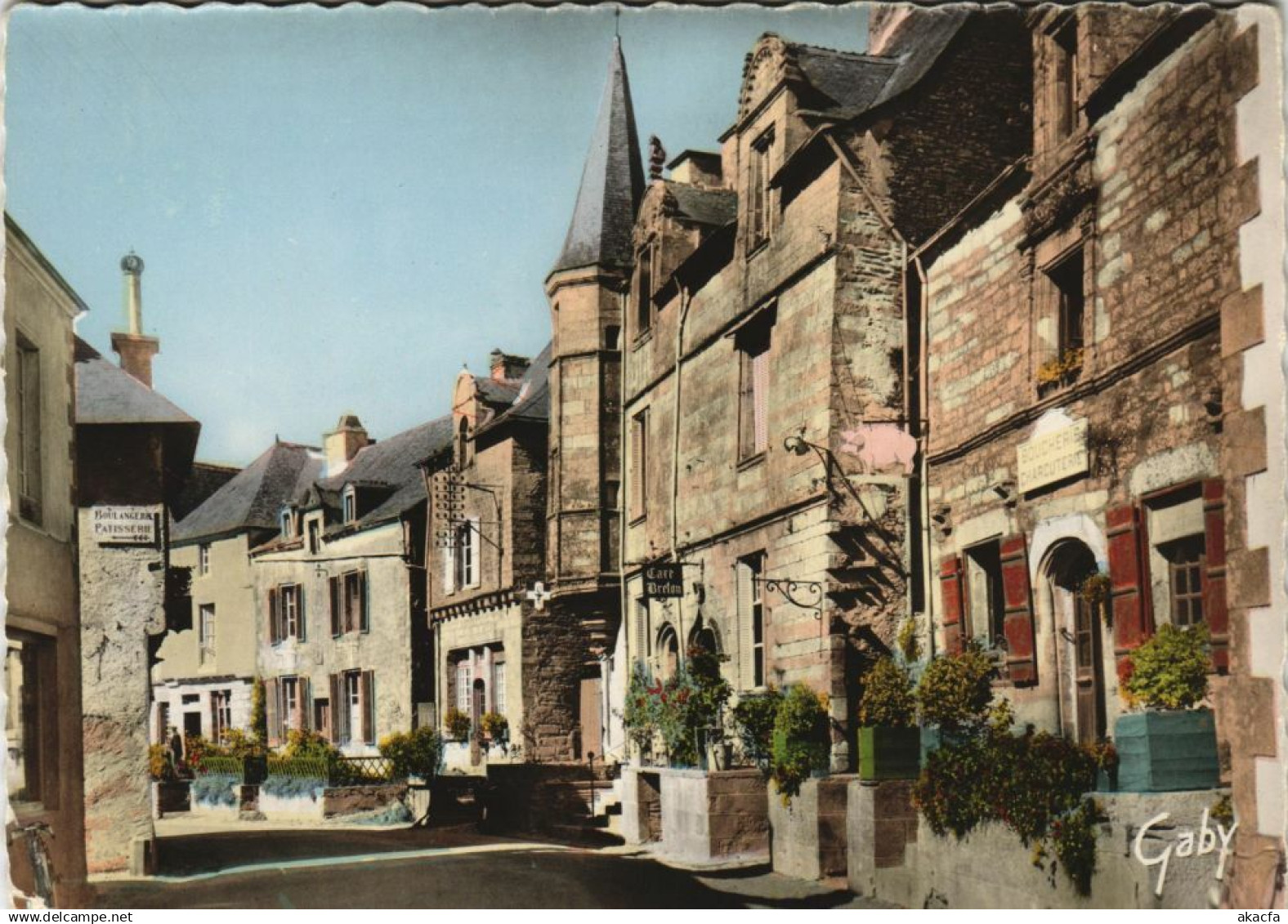 CPM ROCHEFORT-EN-TERRE Rue du Porche (24810)