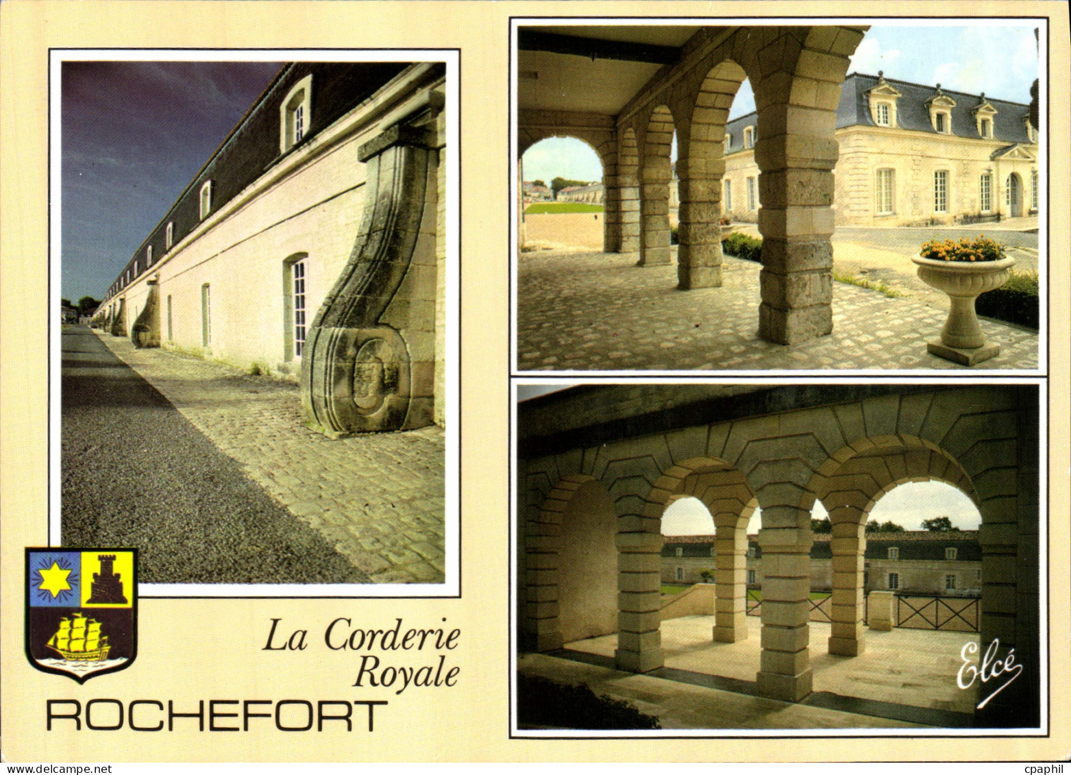 CPM Rochefort La Corderie Royale