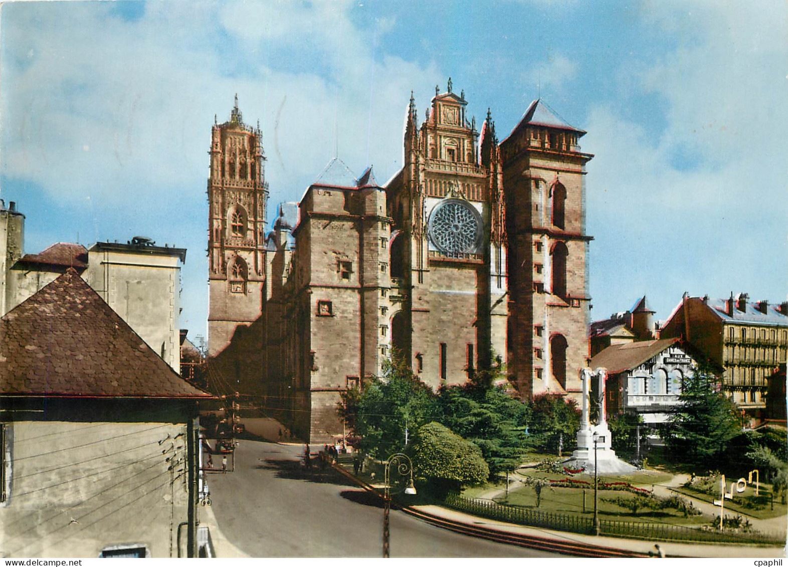 CPM Rodez Aveyron La cathedrale