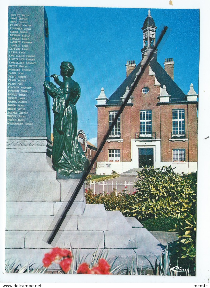 CPM - Roisel  -(Somme) - Hôtel de Ville