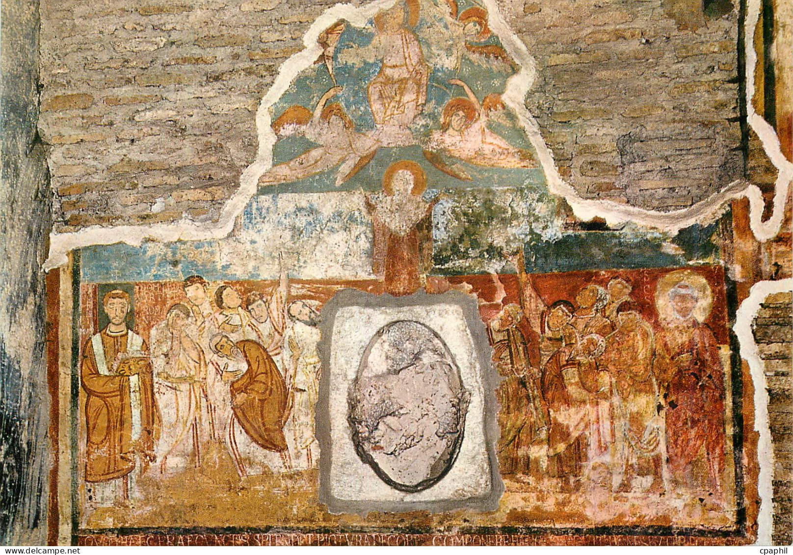 CPM Roma basilica inferiore di s clemente ascensione di cristo o assunzione di maria IX sec