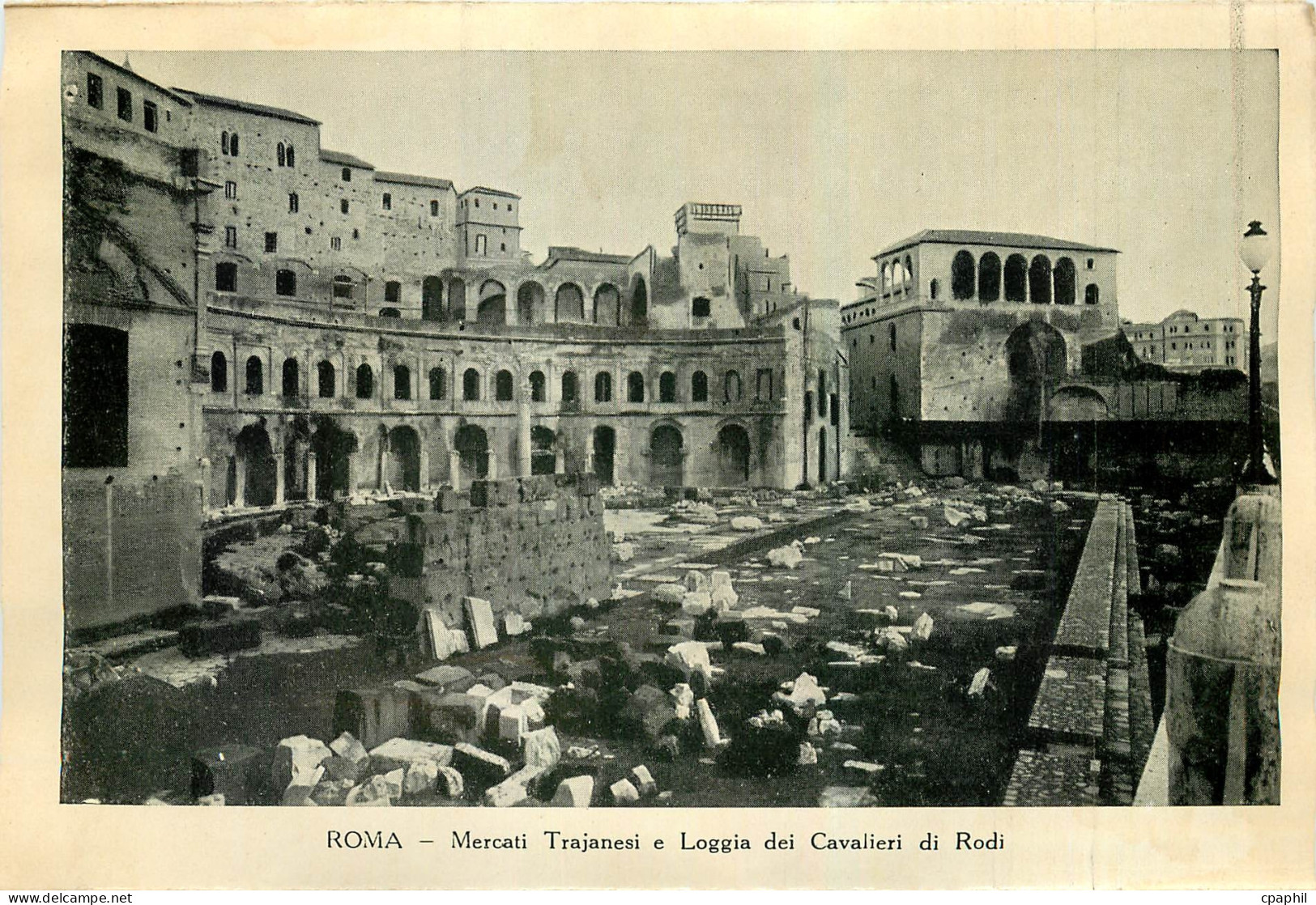 CPM Roma Mercati Trajanesi e Loggin dei Cavalieri di Rodi